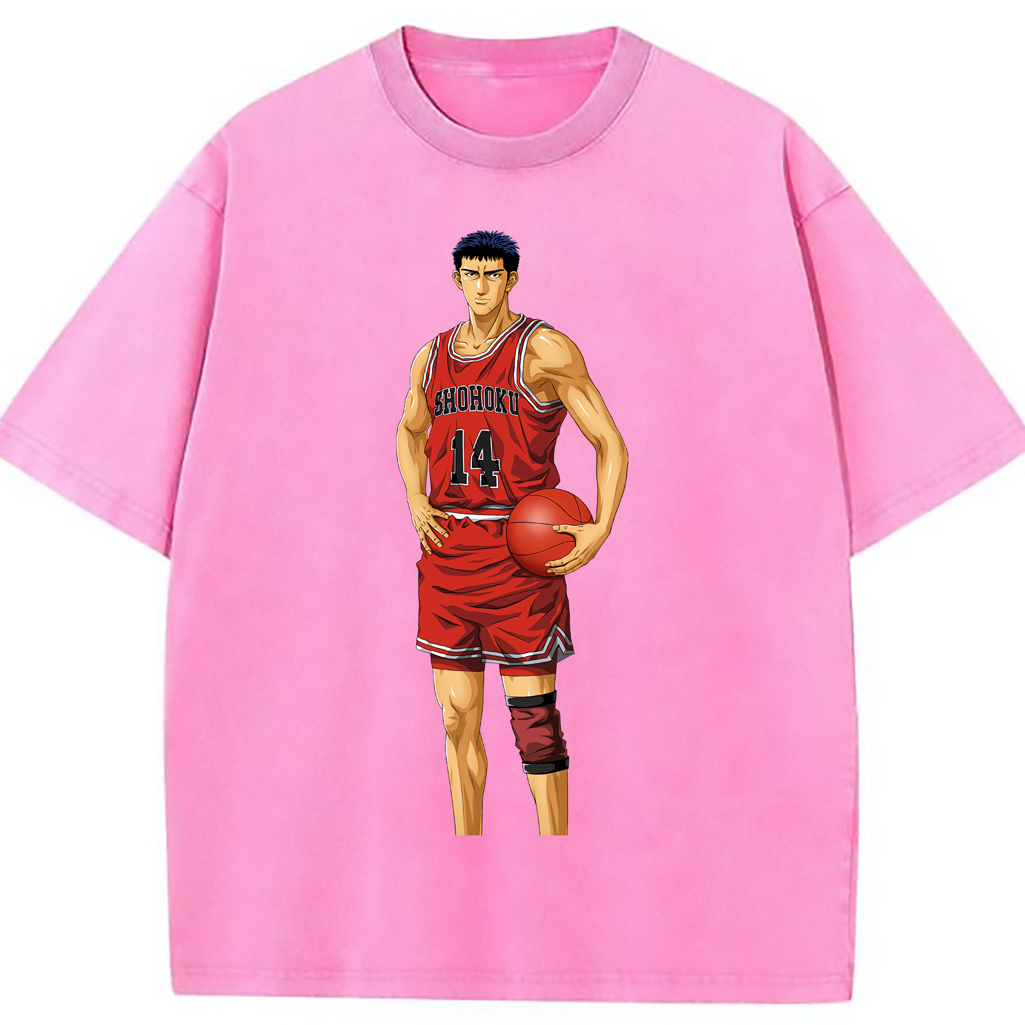 （画像用） SLAM DUNK／スラムダンク 綿100% ヴィンテージ風 半袖Tシャツ（フロントプリント）